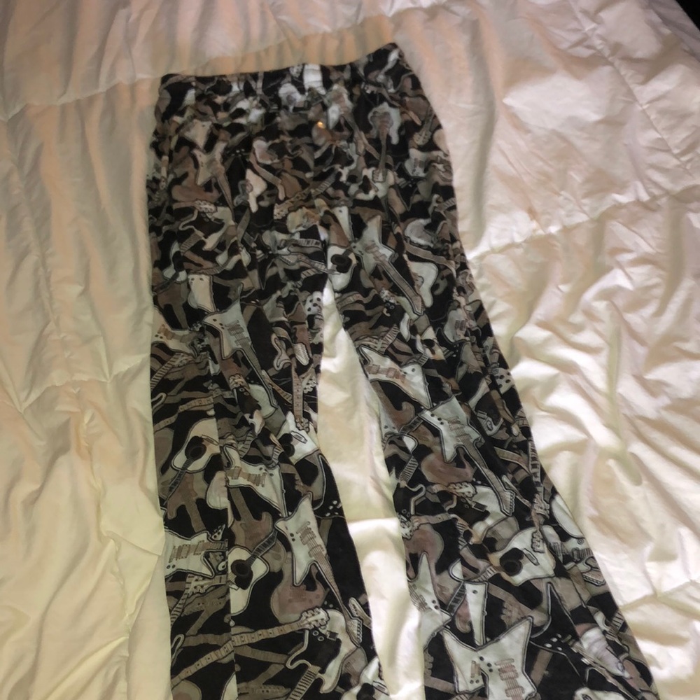 Guitar pajama pants